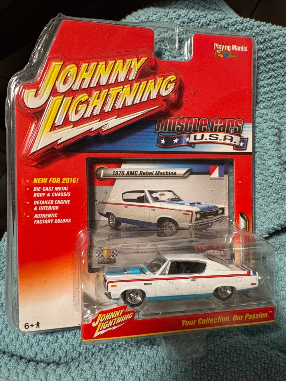 Johnny Lightning Muscle Cars 1970 AMC Rebel Machine 2016